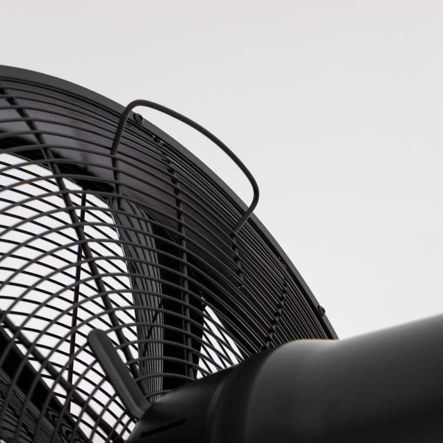 ZEVENTI - Wall fan FREEZE 50W/230V d. 40 cm black + remote control