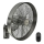 ZEVENTI - Wall fan FREEZE 50W/230V d. 40 cm matte chrome + remote control
