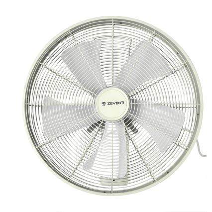 ZEVENTI - Wall fan FREEZE 50W/230V d. 40 cm white + remote control
