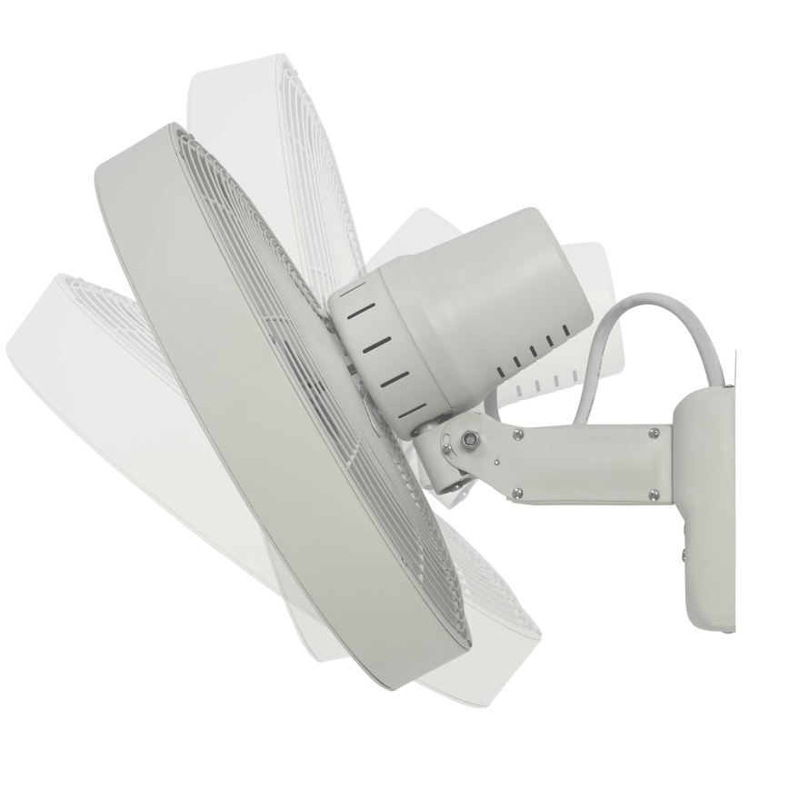 ZEVENTI - Wall fan FREEZE 50W/230V d. 40 cm white + remote control