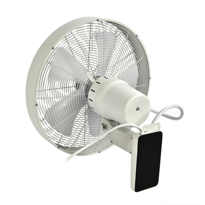 ZEVENTI - Wall fan FREEZE 50W/230V d. 40 cm white + remote control