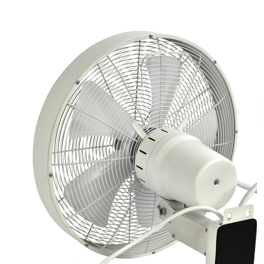 ZEVENTI - Wall fan FREEZE 50W/230V d. 40 cm white + remote control