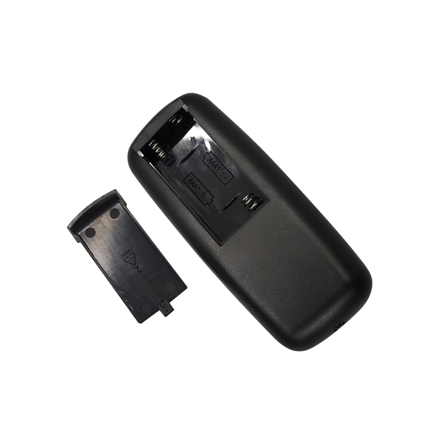 ZEVENTI - Wall-Mounted Fan FANNY 50W/230V Matte Chrome + Remote Control