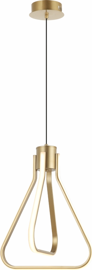 ZING LED Cable Pendant Light, 19W, 230V, Gold
