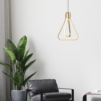 ZING LED Cable Pendant Light, 19W, 230V, Gold