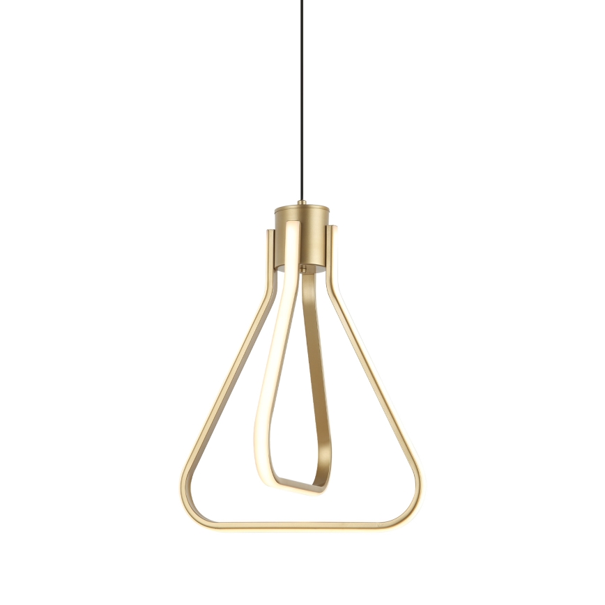 ZING LED Cable Pendant Light, 19W, 230V, Gold