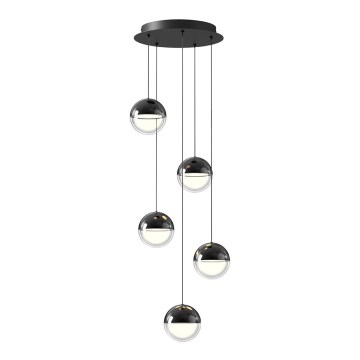 ZIREA LED Cable Pendant Light, 30W/230V, Black