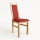ZOE Dining Chair Oak/Red