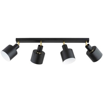 ZORENA Spotlight 4xE27/15W/230V Black