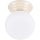 ZORI bathroom ceiling light 1xG9/8W/230V, Ø 12 cm, IP44, beige