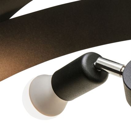 Zuma Line - Chandelier on a pole 3xE27/40W/230V black