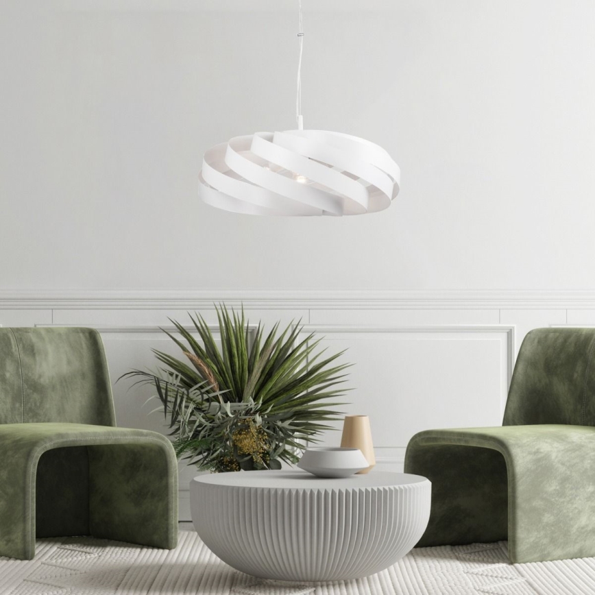 Zuma Line - Chandelier on a string 4xE27/40W/230V white