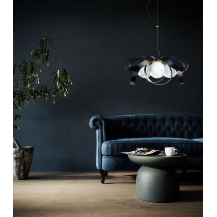 Zuma Line - Chandelier on a string 4xE14/40W/230V black