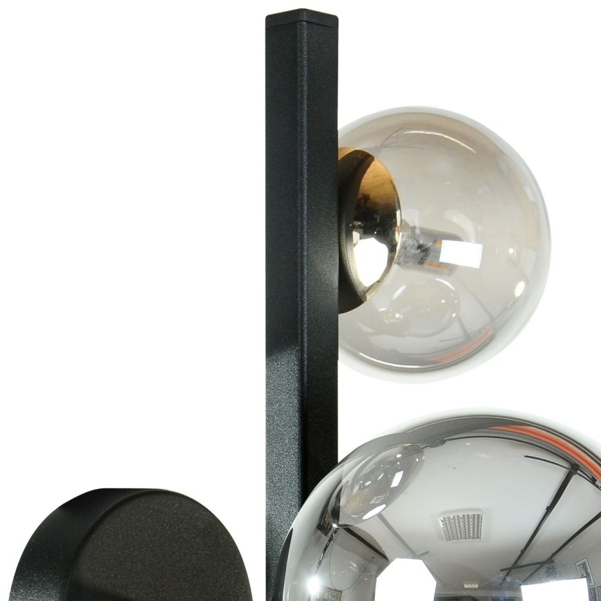 Zuma Line - Wall lamp 3xG9/8W/230V Black/Smoked Black