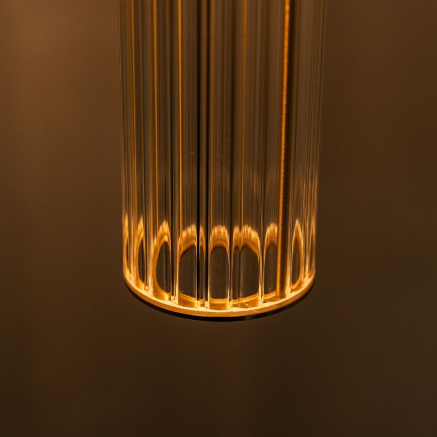 Zuma Line - Cable-suspended pendant light 1xE14/7W/230V gold