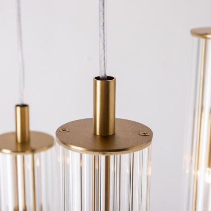 Zuma Line - Cable Pendant Light 3xE14/7W/230V, Gold