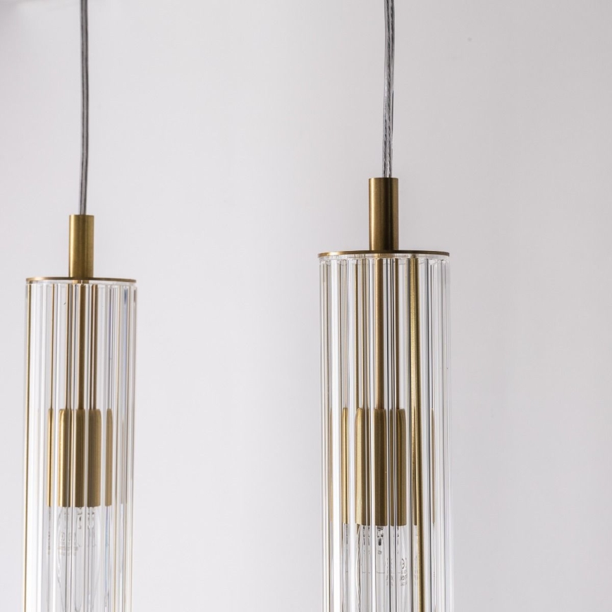 Zuma Line - 4-Light Cable Pendant, 4x E14/7W/230V, Gold