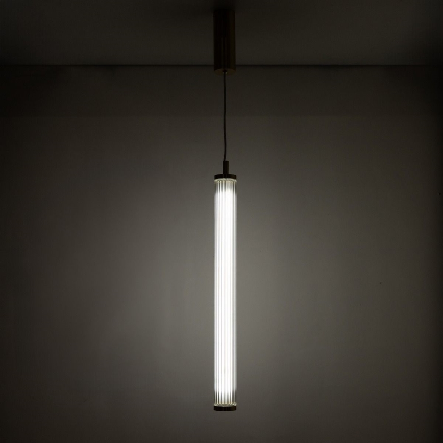 Zuma Line - Dimmable LED pendant light on cable LED/26W/230V 2700–6500K gold + remote control