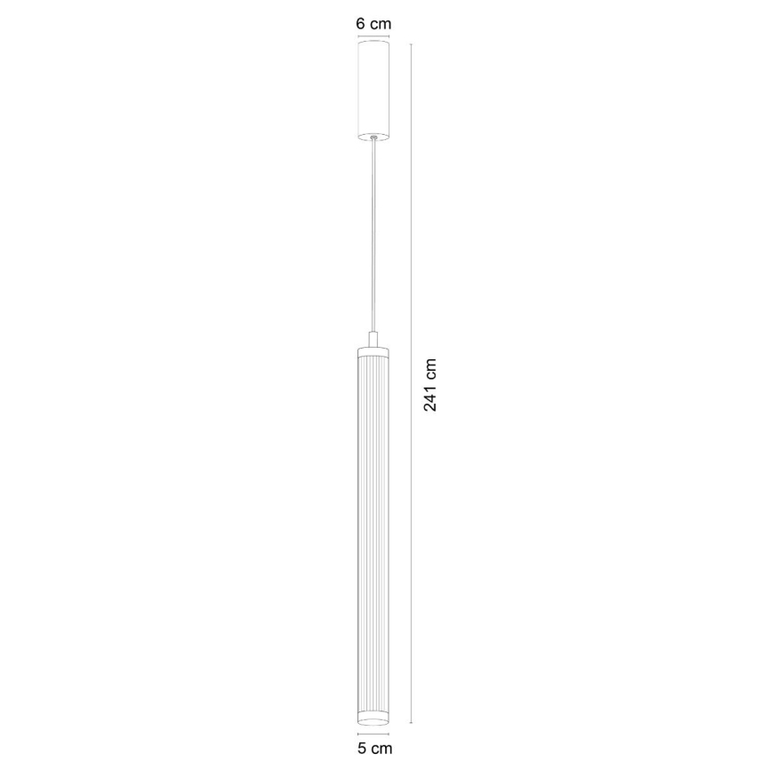 Zuma Line - Dimmable LED pendant light on cable LED/26W/230V 2700–6500K gold + remote control