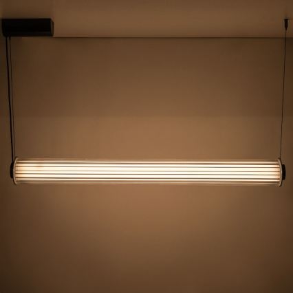 Zuma Line - Dimmable LED pendant light on cable LED/39W/230V 2700-6500K Black + Remote Control