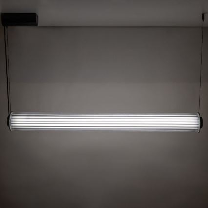 Zuma Line - Dimmable LED pendant light on cable LED/39W/230V 2700-6500K Black + Remote Control