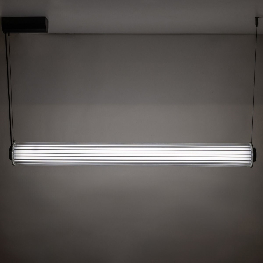 Zuma Line - Dimmable LED pendant light on cable LED/39W/230V 2700-6500K Black + Remote Control