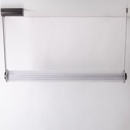 Zuma Line - Dimmable LED pendant light on cable LED/39W/230V 2700-6500K Black + Remote Control