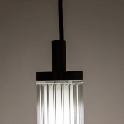 Zuma Line - Dimmable Cable-Suspended LED Pendant LED/26W/230V 2700-6500K Black + Remote Control