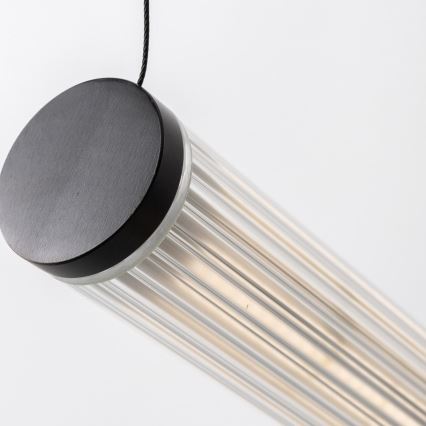 Zuma Line - LED Dimmable Cable Pendant Light LED/64W/230V 2700-6500K Black + Remote Control