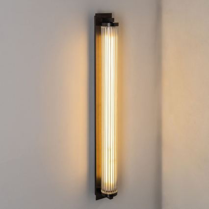 Zuma Line - LED Dimmable Wall Light LED/26W/230V 2700-6500K Black + Remote Control
