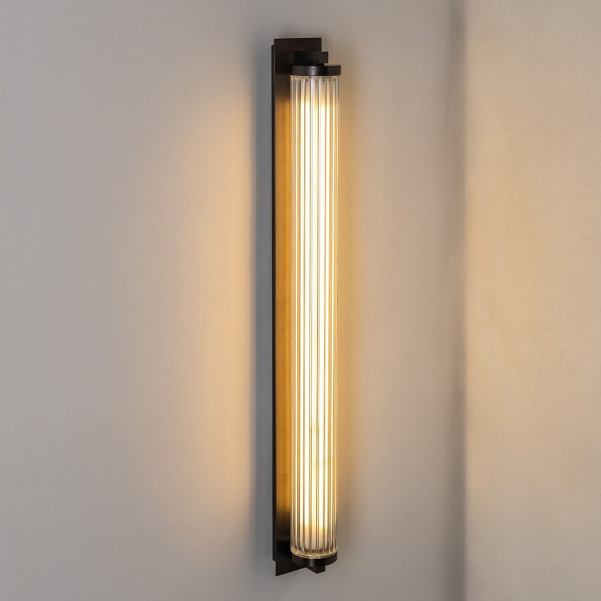 Zuma Line - LED Dimmable Wall Light LED/26W/230V 2700-6500K Black + Remote Control
