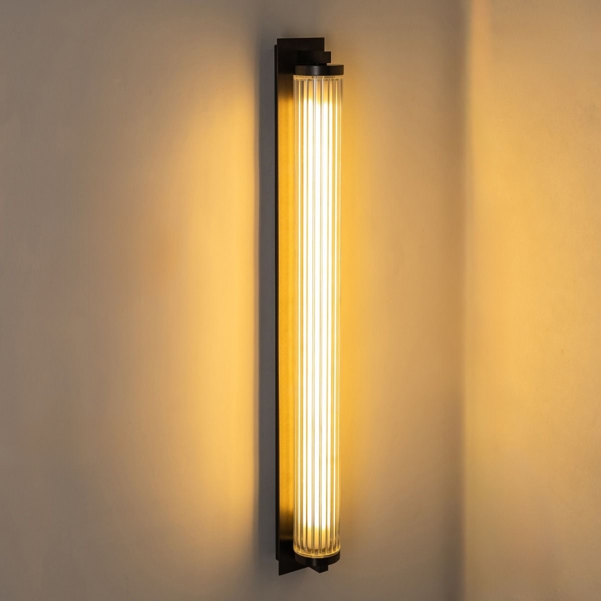 Zuma Line - LED Dimmable Wall Light LED/26W/230V 2700-6500K Black + Remote Control