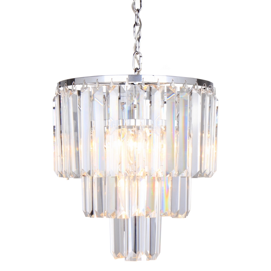 Zuma Line - Crystal chandelier on a chain 4xE14/40W/230V