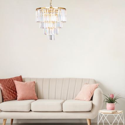 Zuma Line - Crystal chandelier on a string 5xE14/40W/230V