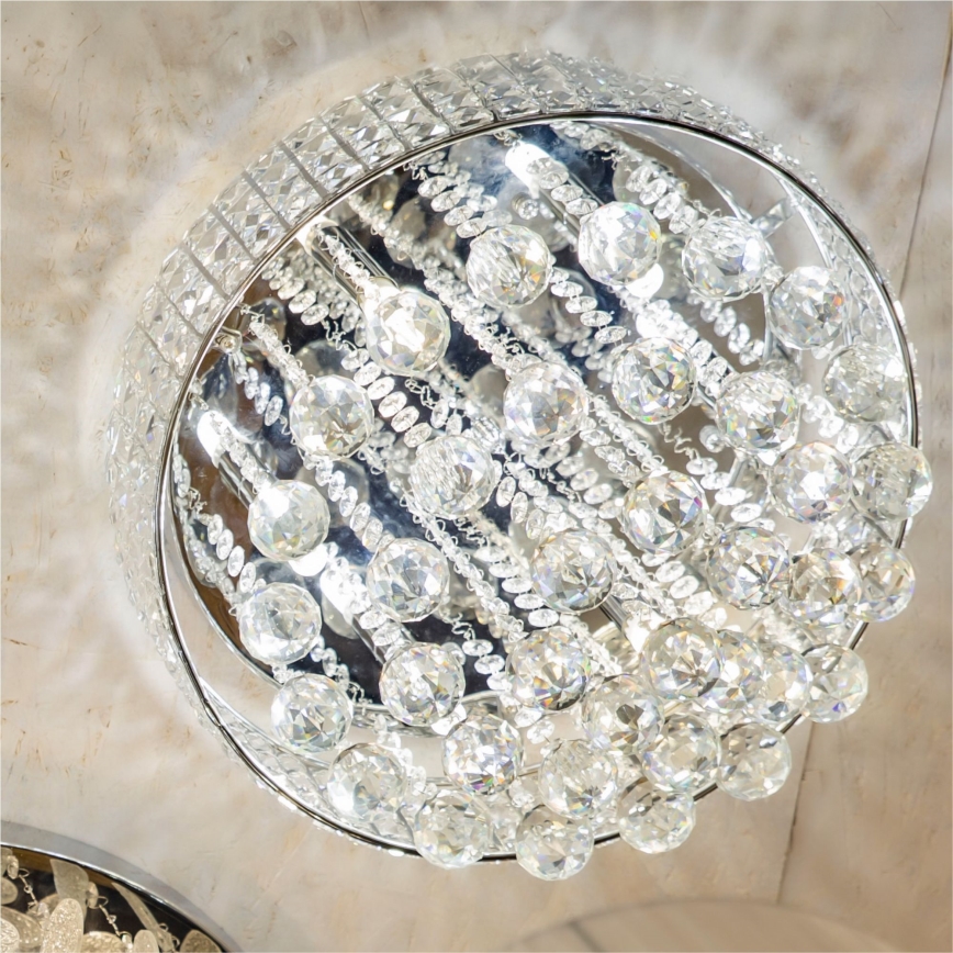 Zuma Line - Ceiling light 9xG9/25W/230V d. 50 cm shiny chrome