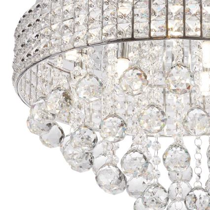 Zuma Line - Ceiling light 9xG9/25W/230V d. 50 cm shiny chrome
