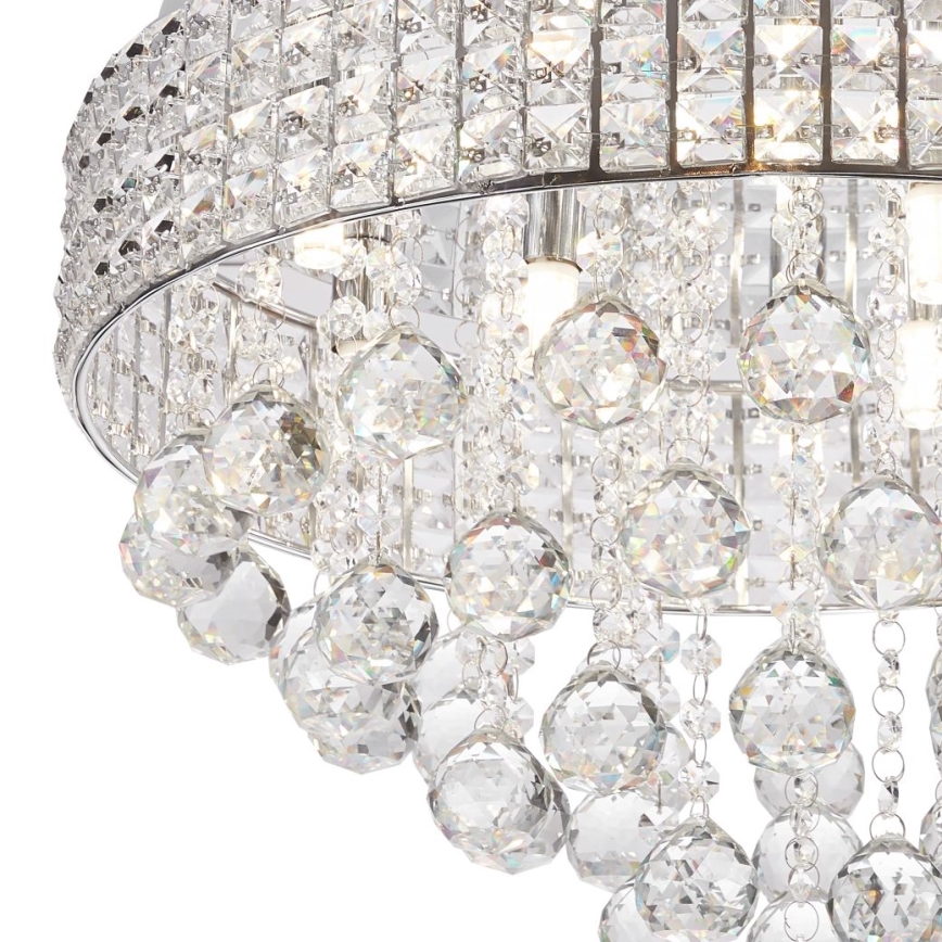 Zuma Line - Ceiling light 9xG9/25W/230V d. 50 cm shiny chrome