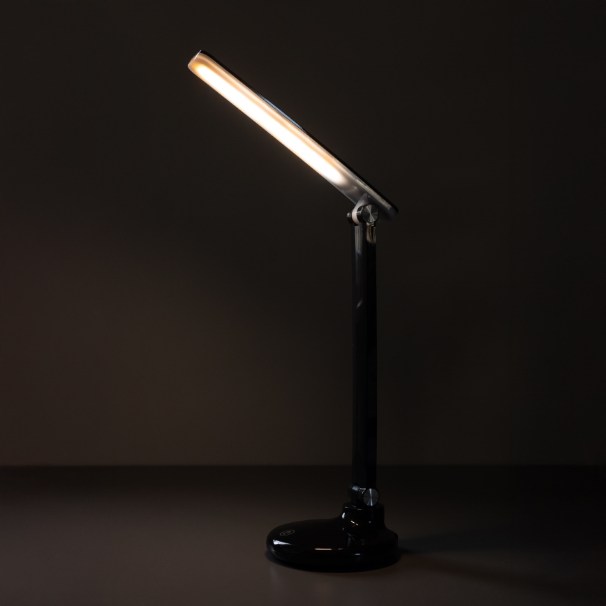 Zuma Line - LED Rechargeable table lamp LED/6W/1200 mAh 3000/4500/6000K CRI 90 black