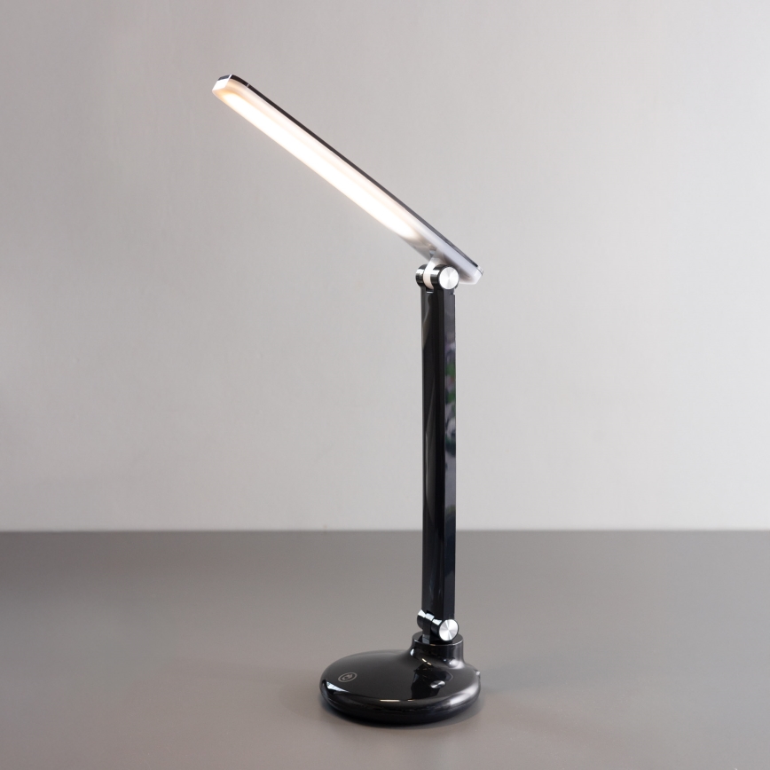 Zuma Line - LED Rechargeable table lamp LED/6W/1200 mAh 3000/4500/6000K CRI 90 black