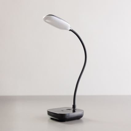 Zuma Line - LED Rechargeable table lamp LED/7W/1200 mAh 3000/4500/6000K black