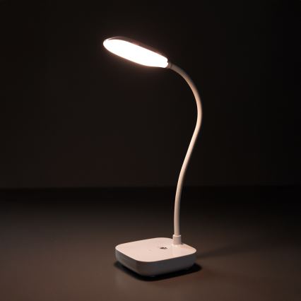 Zuma Line - LED Rechargeable table lamp LED/7W/1200 mAh 3000/4500/6000K CRI 90 white
