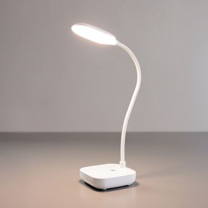 Zuma Line - LED Rechargeable table lamp LED/7W/1200 mAh 3000/4500/6000K CRI 90 white
