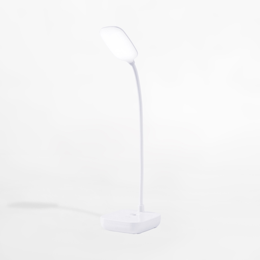 Zuma Line - LED Rechargeable table lamp LED/7W/1200 mAh 3000/4500/6000K CRI 90 white