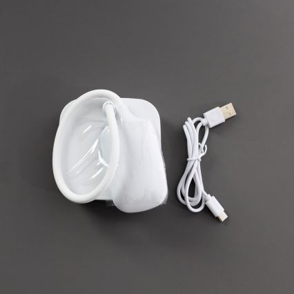 Zuma Line - LED Rechargeable table lamp LED/7W/1200 mAh 3000/4500/6000K CRI 90 white