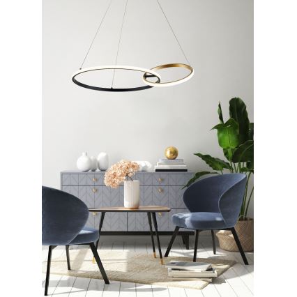 Zuma Line - LED Chandelier on a string LED/36W/230V 3000/4000/6000K gold