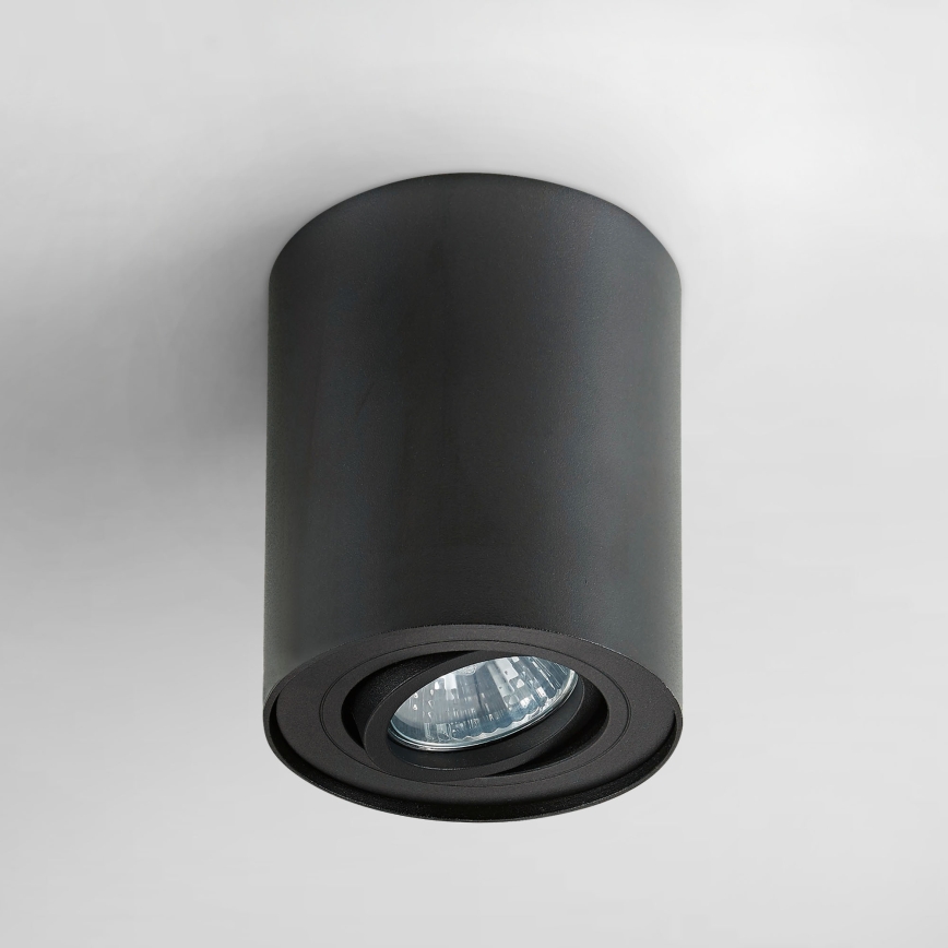 Zuma Line - LED RGBW Dimmable Spotlight 1x GU10 / 6W / 230V, Black + Remote Control