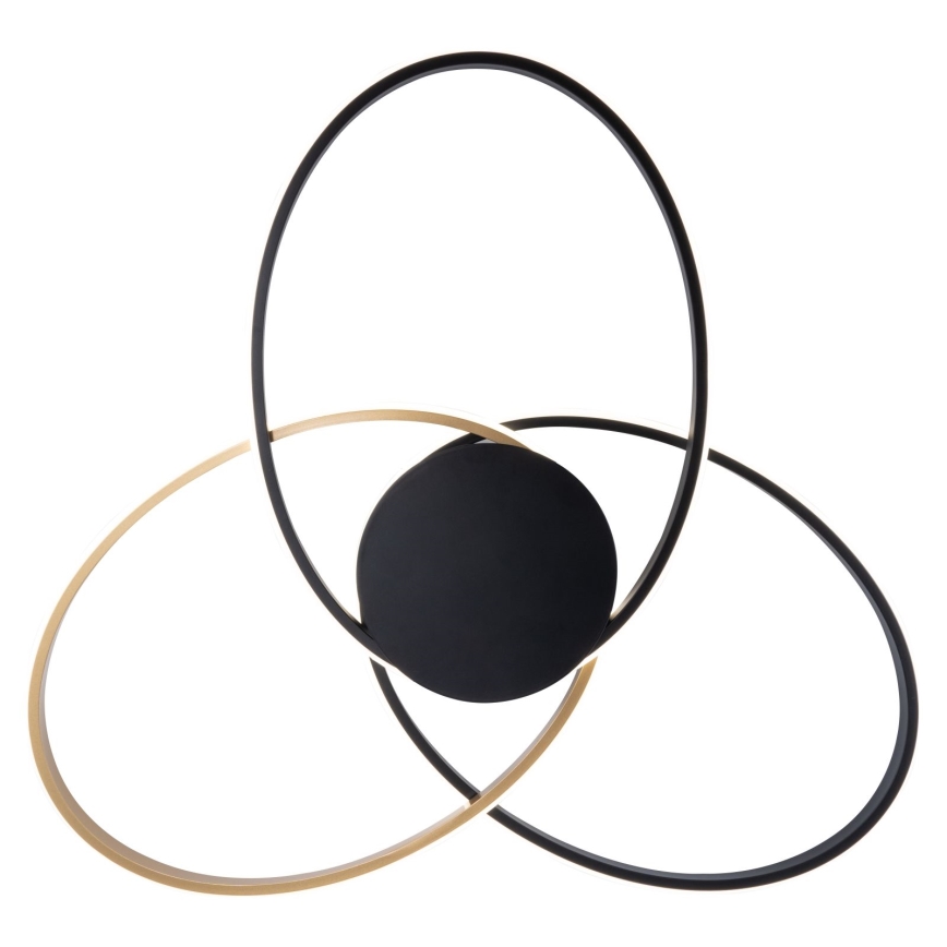 Zuma Line - LED Ceiling light LED/60W/230V 3000/4000/6000K black/gold