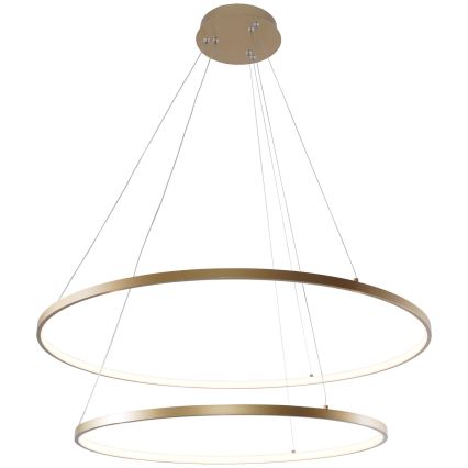 Zuma Line - LED Chandelier on a string LED/60W/230V 3000/4000/6000K d. 80 cm gold