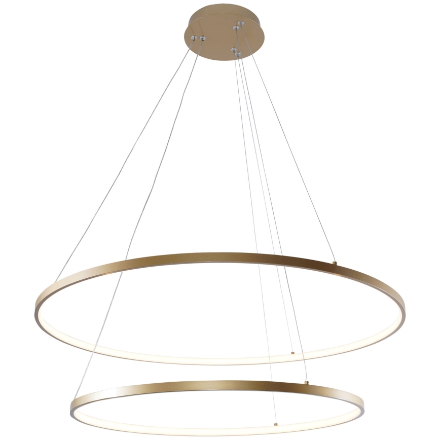 Zuma Line - LED Chandelier on a string LED/60W/230V 3000/4000/6000K d. 80 cm gold