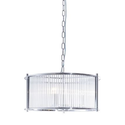 Zuma Line - Chandelier on a chain 3xE27/40W/230V shiny chrome